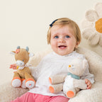 peluche con sonaglio Mucca Mila