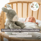 LouLou Plush Donkey - Soft Baby Cuddly Toy - 30 cm - Dark Green [ES]