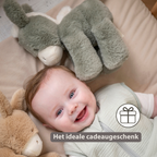 LouLou Plush Donkey - Soft Baby Cuddly Toy - 30 cm - Dark Green [NL]