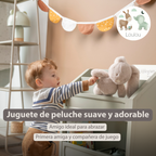 LouLou Plush Rabbit - Soft Baby Cuddly Toy - 30 cm - Sand [ES]