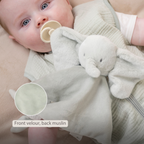 LouLou Comforter Elephant - Baby Blanket - 28 x 28 cm - Linden Green [EN]