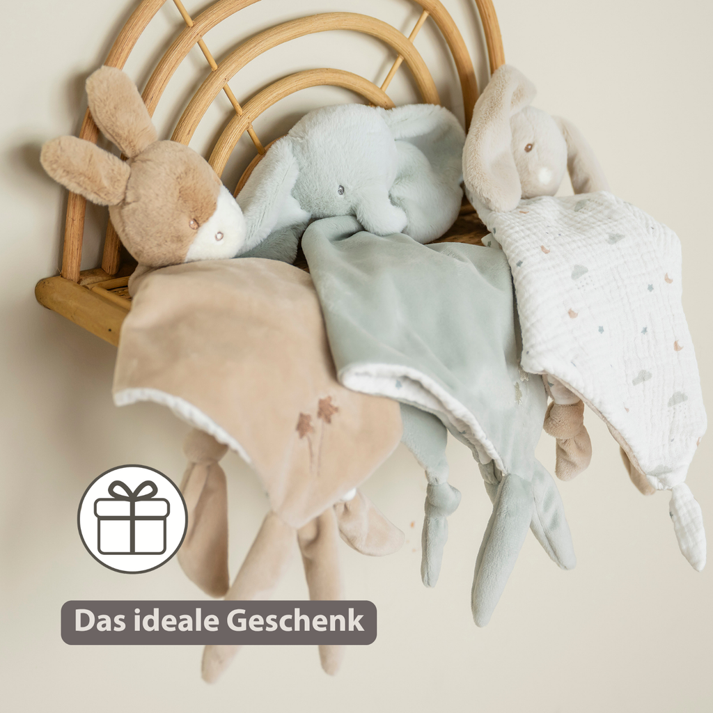 LouLou Maxi Comforter Donkey - Baby Blanket- 60 x 40 cm - Light Caramel [DE]