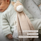 LouLou Maxi Comforter Donkey - Baby Blanket- 60 x 40 cm - Light Caramel [NL]