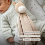 LouLou Maxi Comforter Donkey - Baby Blanket- 60 x 40 cm - Light Caramel [EN]