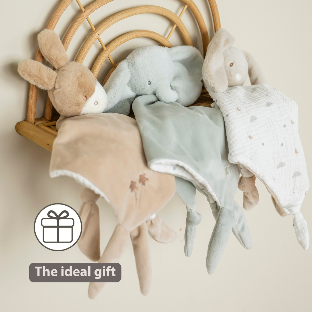LouLou Maxi Comforter Donkey - Baby Blanket- 60 x 40 cm - Light Caramel [EN]
