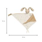 LouLou Maxi Comforter Rabbit - Baby Blanket - 60 x 40 cm - Sand and Ecru [IT]