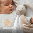 LouLou Maxi Comforter Rabbit - Baby Blanket - 60 x 40 cm - Sand and Ecru [EN]