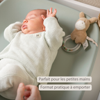 LouLou Rattle Donkey - 15 cm - Light Caramel [FR]