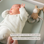LouLou Rattle Donkey - 15 cm - Light Caramel [IT]
