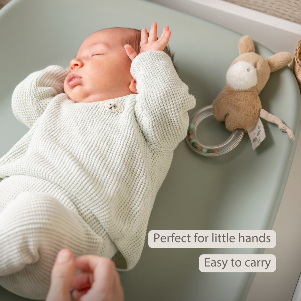 LouLou Rattle Donkey - 15 cm - Light Caramel [EN]