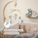 LouLou Musical Mobile - 50 x 40 x 74 cm - Soft Colours [DE]
