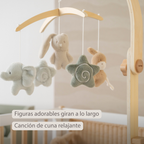 LouLou Musical Mobile - 50 x 40 x 74 cm - Soft Colours [ES]