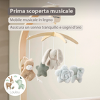 LouLou Musical Mobile - 50 x 40 x 74 cm - Soft Colours [IT]