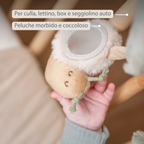 LouLou Activity Spiral - Baby Spiral Toy for Home or On the Go - 18 cm - Soft Colours [IT]