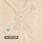 LouLou Duvet Cover 140 x 100 cm - Baby Pillowcase 40 x 60 cm - Velour and Muslin Cotton - Soft Colours [EN]
