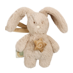 LouLou Mini Musical Plush Rabbit - Baby Soft Toy - 20 cm - Sand [ES]