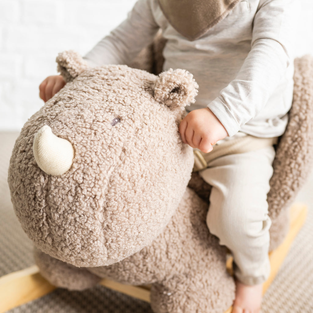 Schaukelpferd Rhinozeros Teddy