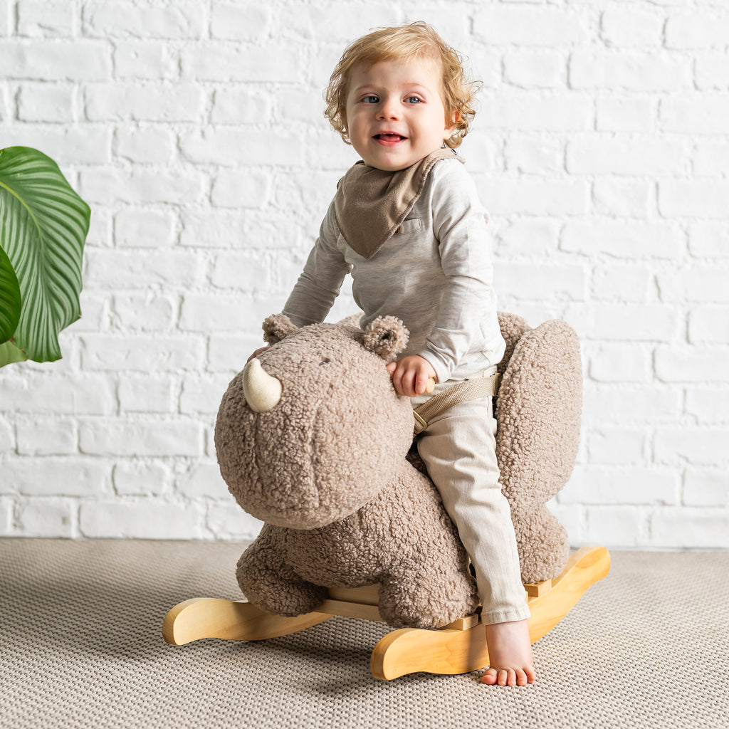 Schaukelpferd Rhinozeros Teddy