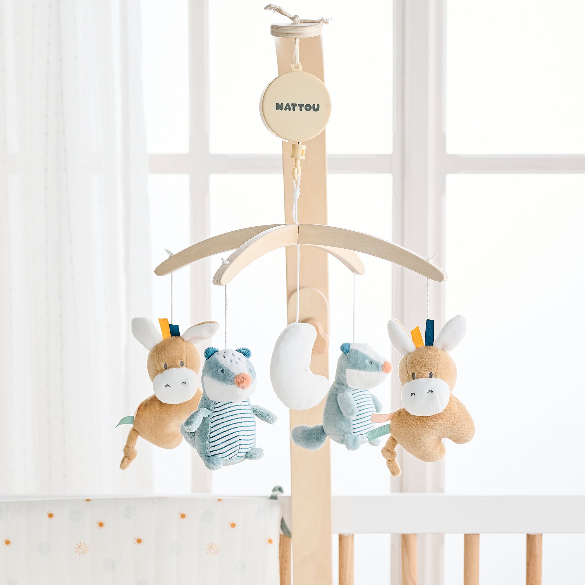 Wooden Musical Mobile