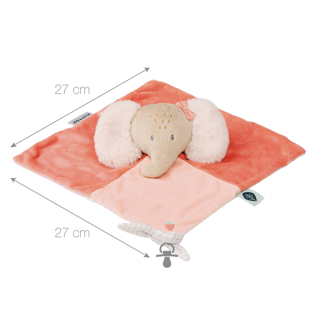 Nattou Doudou Renard Flo Vert Menthe - Compagnon Câlin 40 Cm Dès La Naissance - Oli & Ernest