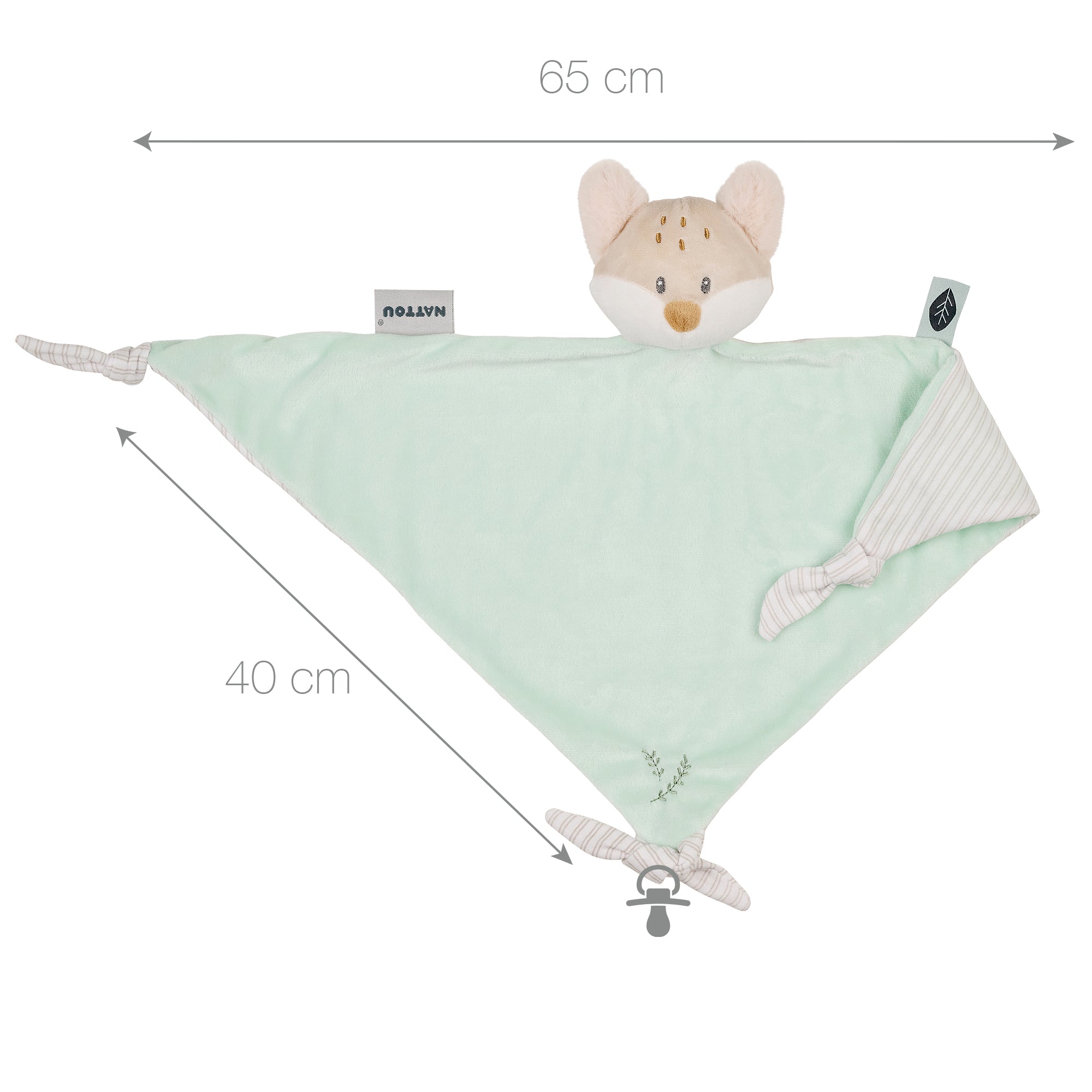 Big Comforter Doudou Fox FLO, ERNEST & OLI