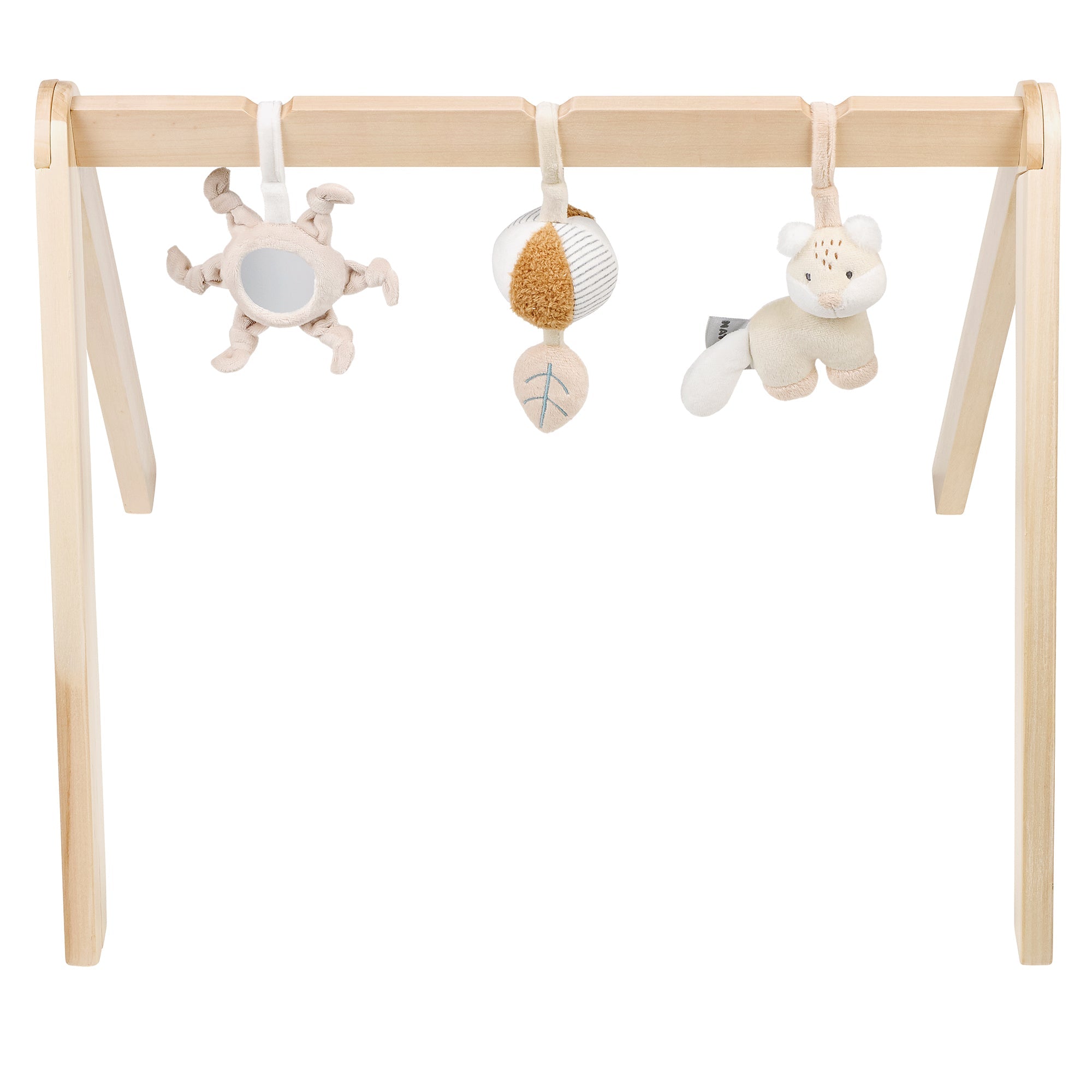 Arche en Bois avec Jouets Renard FLO, ERNEST & OLI