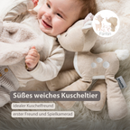 FanFan Plush Deer - 30 cm - Soft Baby Plush - Beige [DE]