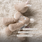 FanFan Plush Deer - 30 cm - Soft Baby Plush - Beige [IT]