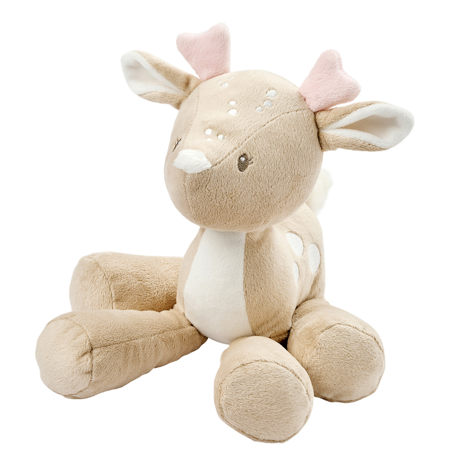 FanFan Plush Deer - 30 cm - Soft Baby Plush - Beige [NL]