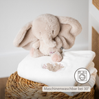 FanFan Cuddle Elephant – 30 cm – Soft Baby Plush – Sand [DE]