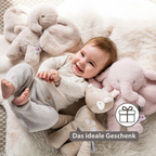 FanFan Cuddle Elephant – 30 cm – Soft Baby Plush – Sand [DE]