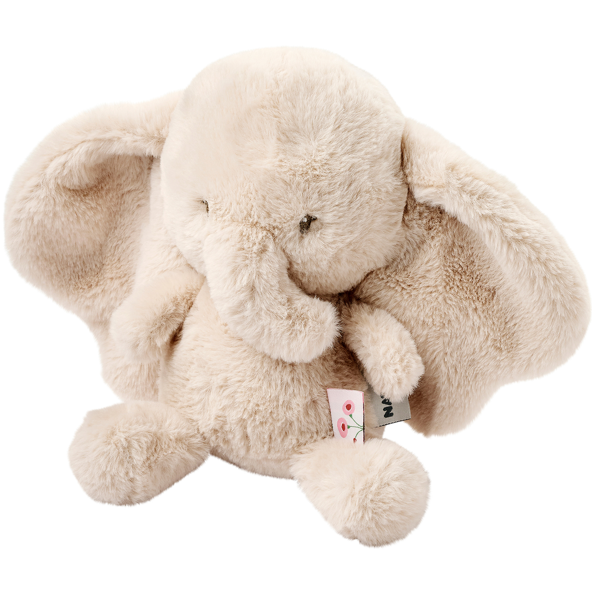 FanFan Cuddle Elephant – 30 cm – Soft Baby Plush – Sand [IT]