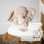 FanFan Cuddle Elephant – 30 cm – Soft Baby Plush – Sand [EN]