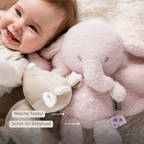 FanFan Cuddle Elephant – 30 cm – Soft Baby Plush Toy – Pink [DE]
