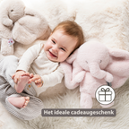 FanFan Cuddle Elephant – 30 cm – Soft Baby Plush Toy – Pink [NL]