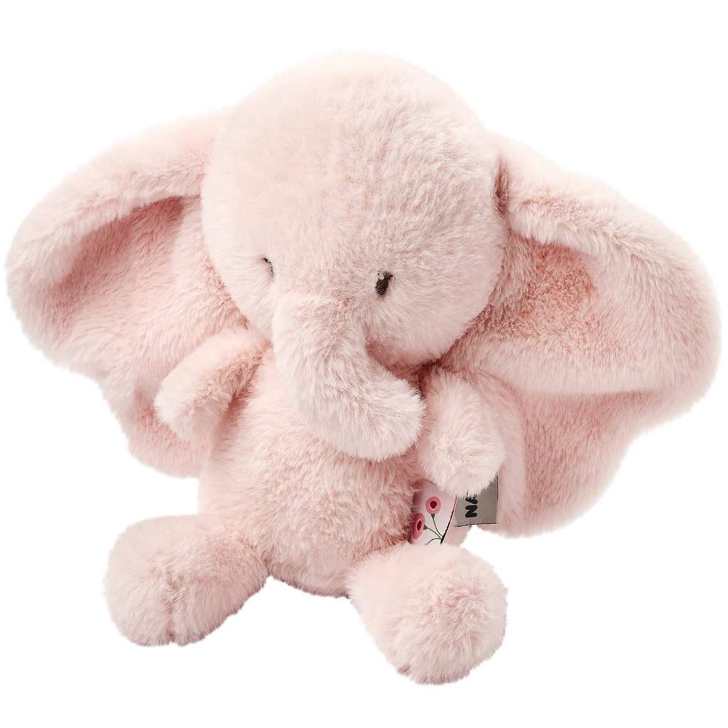 FanFan Cuddle Elephant – 30 cm – Soft Baby Plush Toy – Pink [EN]