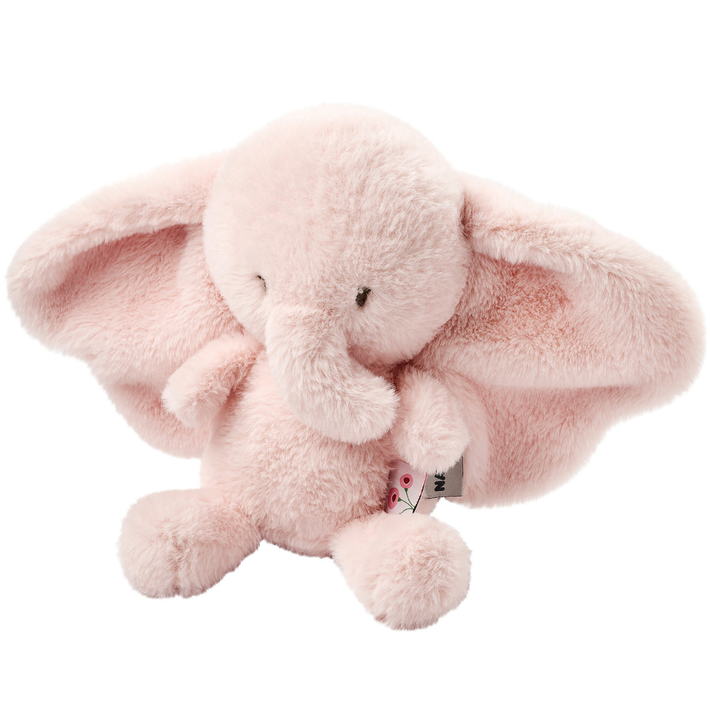 FanFan Cuddle Elephant – 30 cm – Soft Baby Plush Toy – Pink [EN]