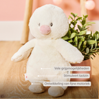 FanFan Cuddle Duck – 30 cm – Soft Baby Plush – Off-White [NL]