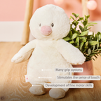 FanFan Cuddle Duck – 30 cm – Soft Baby Plush – Off-White [EN]
