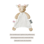 FanFan Baby Comforter - 25 x 20 cm - Deer Doudou - Beige [FR]