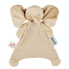 FanFan Baby Comfort Blanket - 25 x 20 cm - Elephant Doudou - Sand [IT]