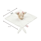 FanFan Baby Cuddly blanket - 27 x 27 cm - Doudou deer - Off White [NL]