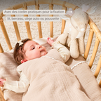 FanFan Musical soft toy little deer - 25 cm - Soft toy with music - Beige [FR]