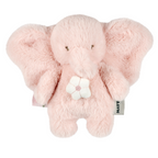 FanFan Musical Cuddle Toy Elephant – 20 cm – Soft Plush with Music – Pink [IT]