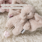 FanFan Musical Cuddle Toy Elephant - 20 cm - Soft Plush with Music - Sand [FR]