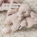 FanFan Musical Cuddle Toy Elephant - 20 cm - Soft Plush with Music - Sand [NL]