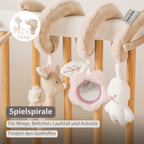 FanFan Baby Activity Spiral – 28 cm – Activity Spiral for Home or On-the-Go [DE]