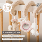 FanFan Baby Activity Spiral – 28 cm – Activity Spiral for Home or On-the-Go [FR]
