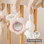 FanFan Baby Activity Spiral – 28 cm – Activity Spiral for Home or On-the-Go [IT]
