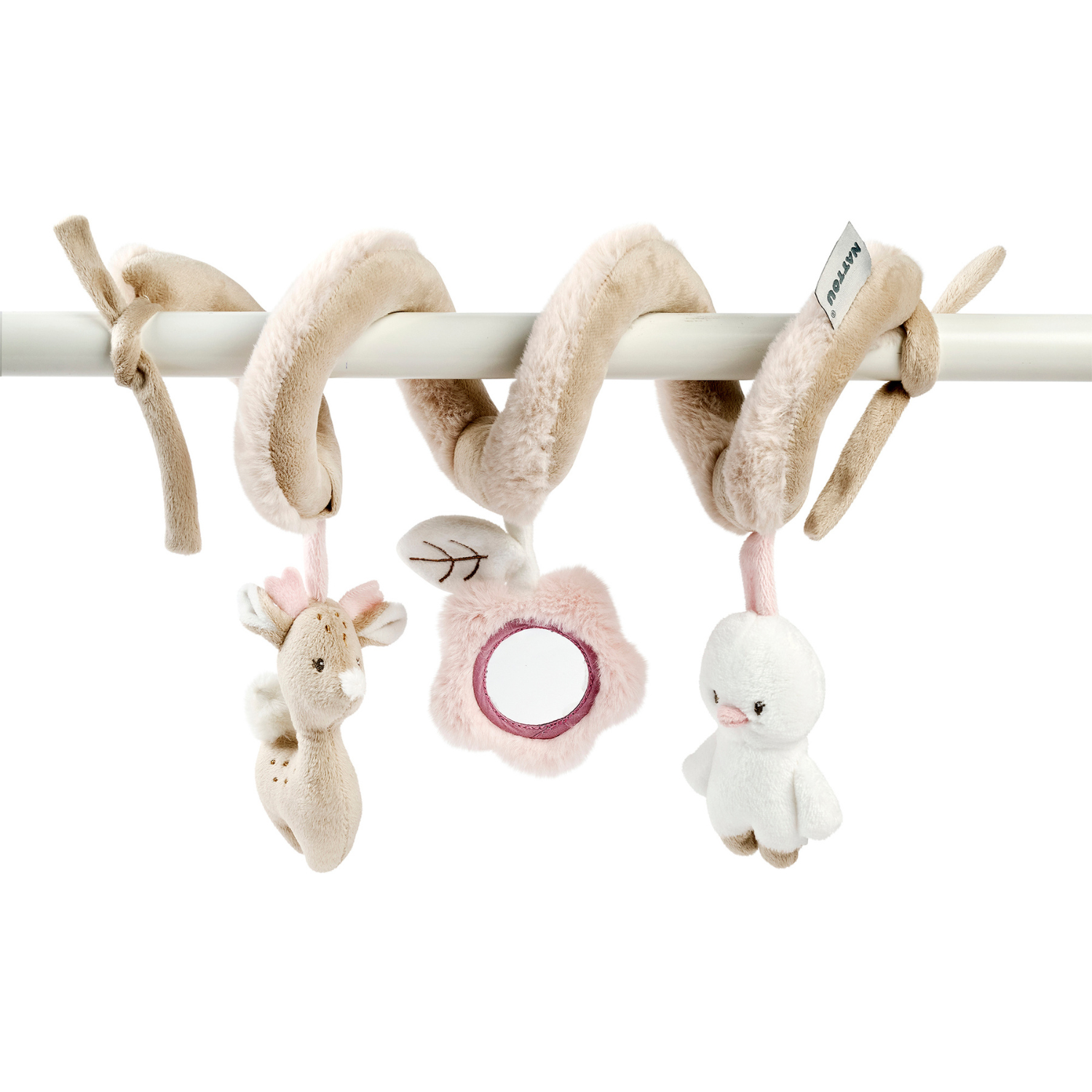 FanFan Baby Activity Spiral – 28 cm – Activity Spiral for Home or On-the-Go [NL]